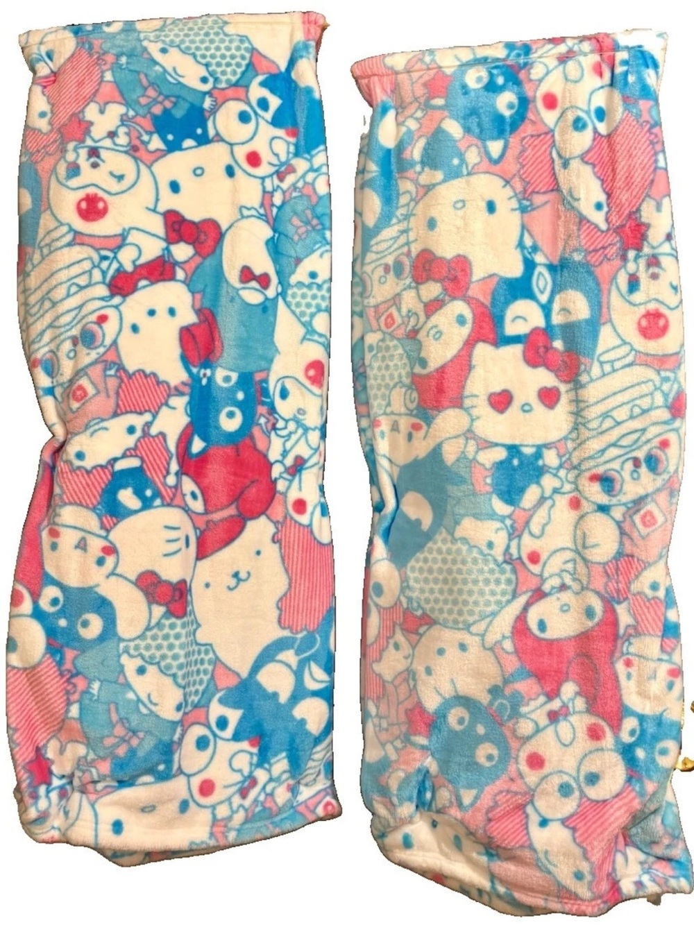SANRIO HELLO KITTY FRIENDS Retro Pastel Cloud Throw 60x70 Kawaii Anime Manga NWT